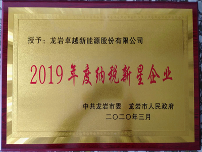 2019年度納稅新星企業